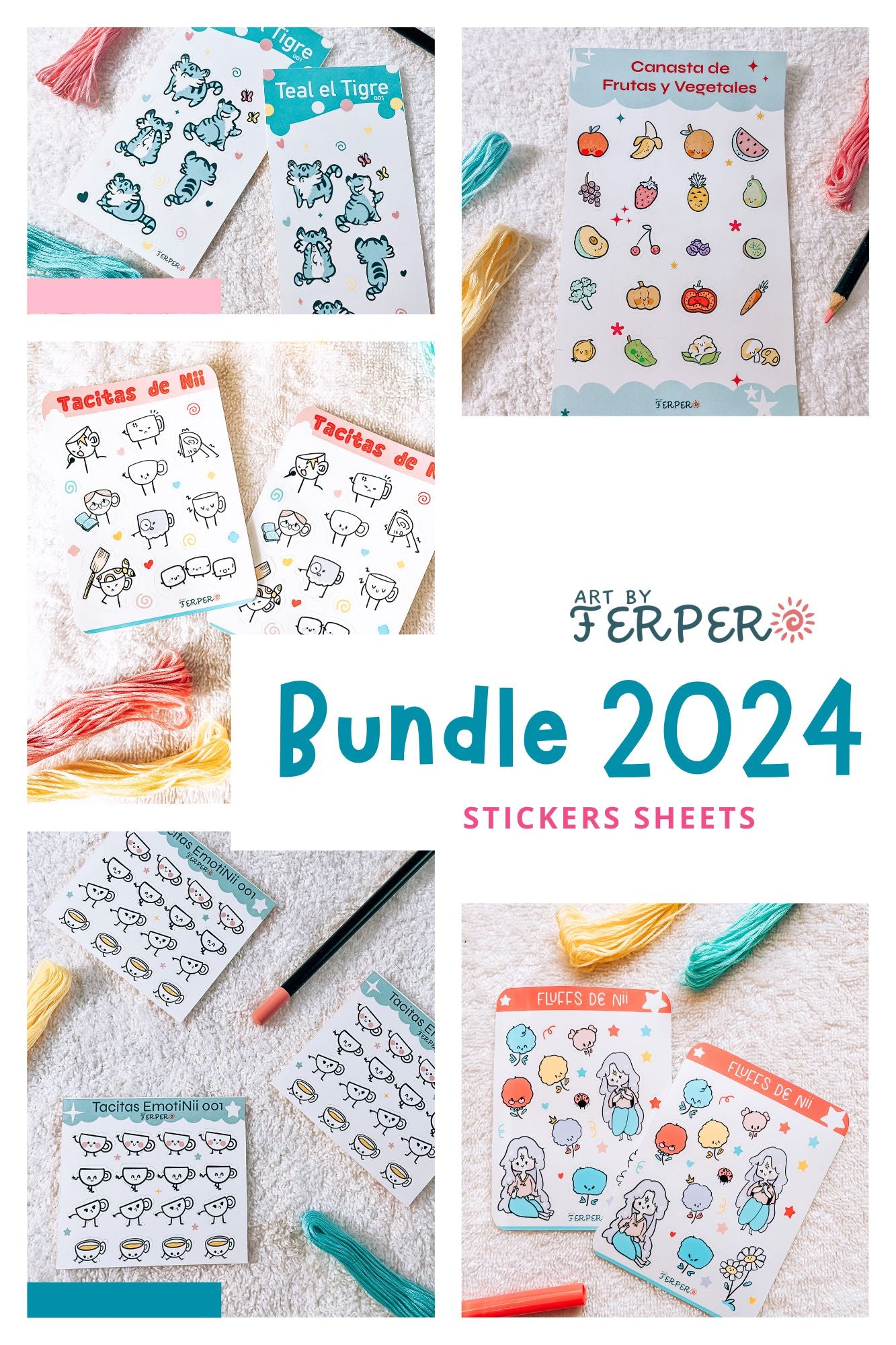 Bundle - Sticker Sheets