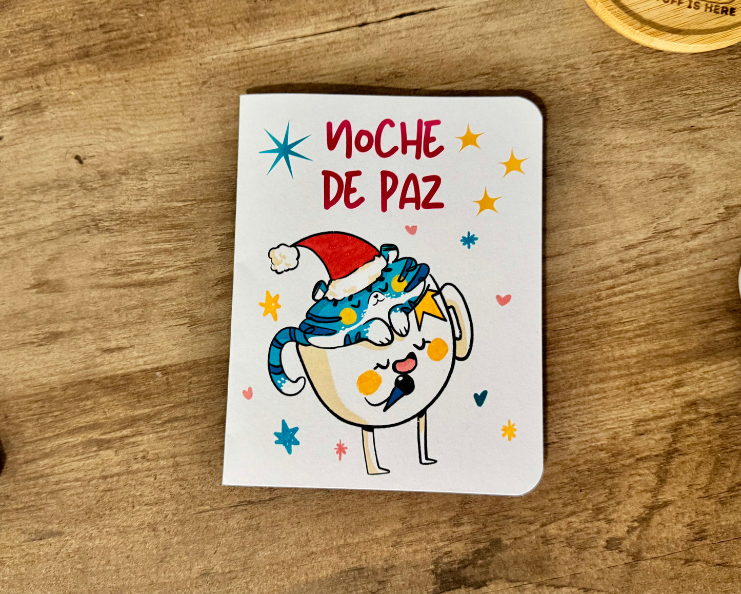 Tarjeta de Felicitación - Noche de Paz